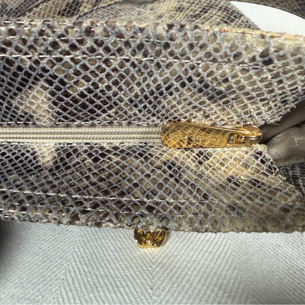 Michael Kors Python Snake Print Shoulder Bag - image 7